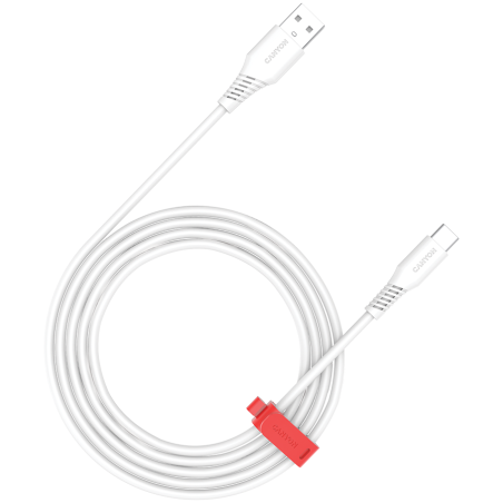 Kabel CANYON AC18SC, USB A-C, 18W, 1.2m, bel
