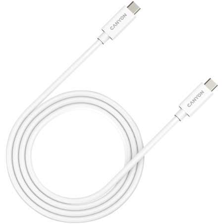 Kabel CANYON UC-44, USB-C to USB-C, 240W, 1m, bel