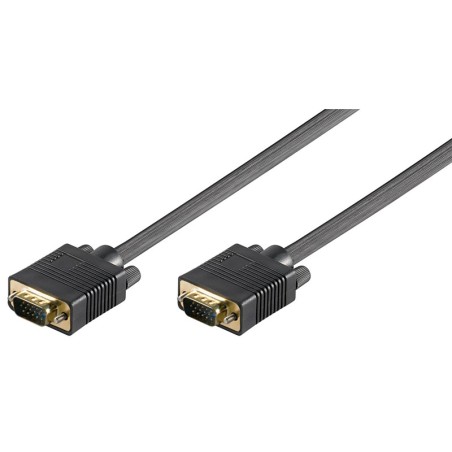 Kabel GOOBAY VGA na VGA (M) 0,8m Full HD, pozlačen