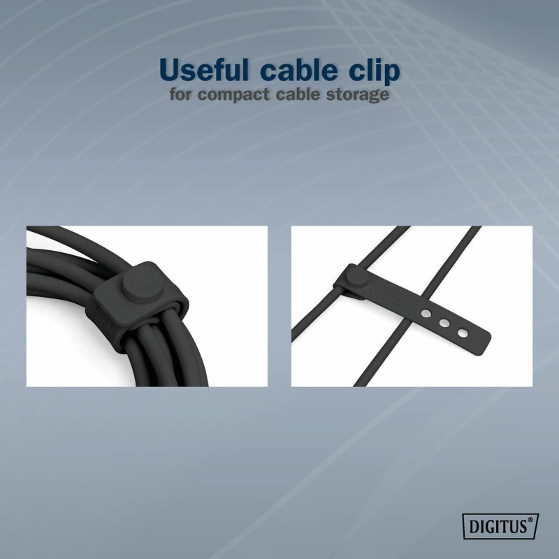 Kabel Digitus USB 4.0 C-C 8K 60Hz 240W 2m, črn