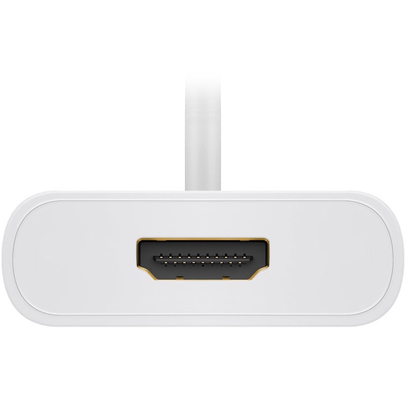 Adapter GOOBAY USB-C (M) na HDMI (Ž), 0,2m, bel