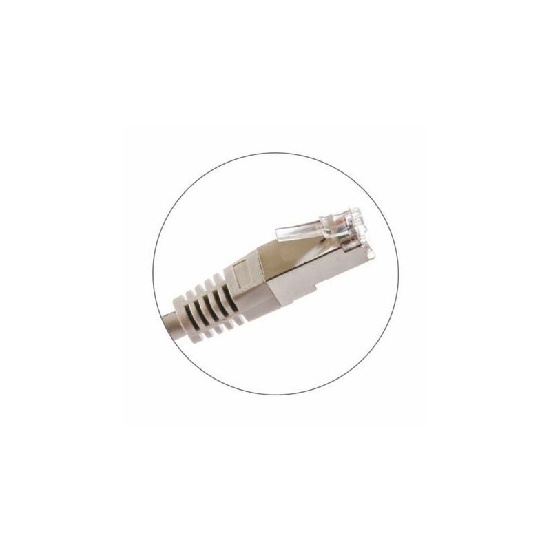 Mrežni kabel KELine patch SFTP CAT.5e 1m -siv, 9030120