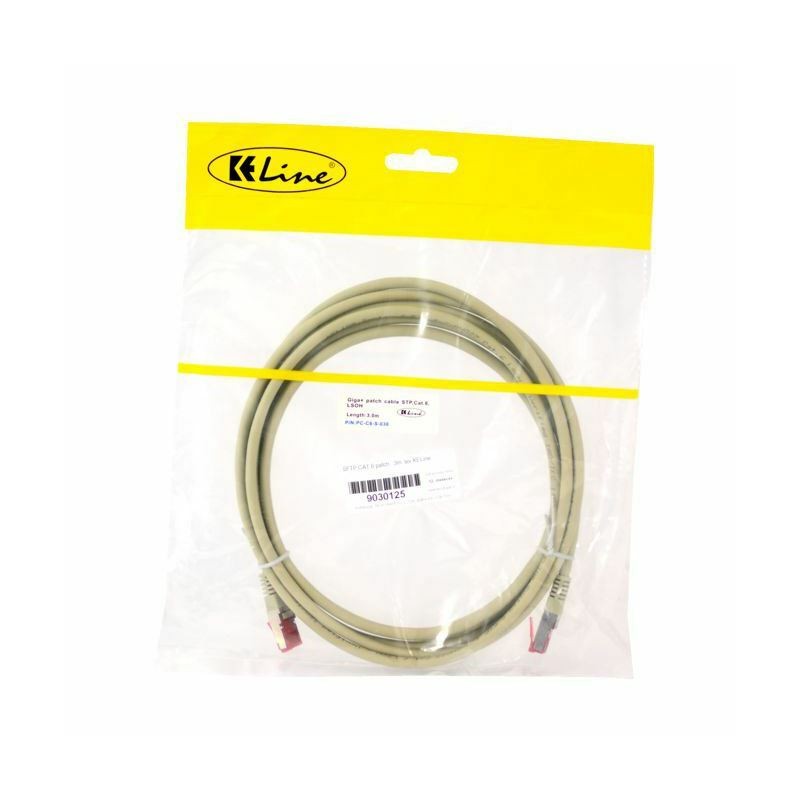 Mrežni kabel KELine patch SFTP CAT.6 3m siv, 9030125