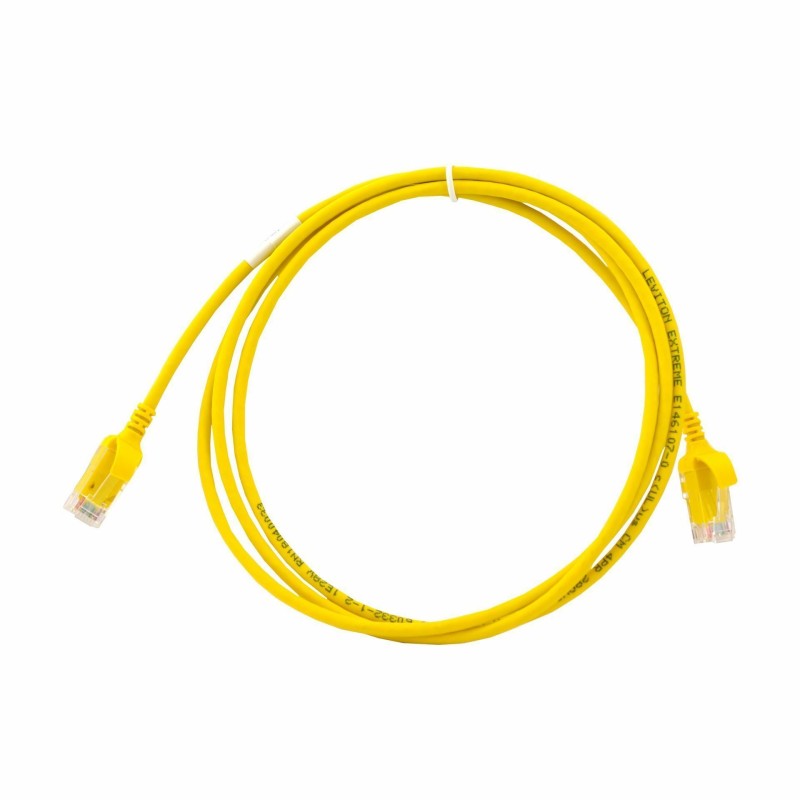 Mrežni kabel Leviton patch UTP CAT.6 4,6m rumen, 9030337