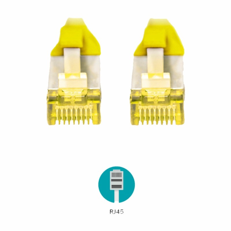 Mrežni kabel Digitus patch SFTP CAT.6A, 0,25m, rumen, 9030395