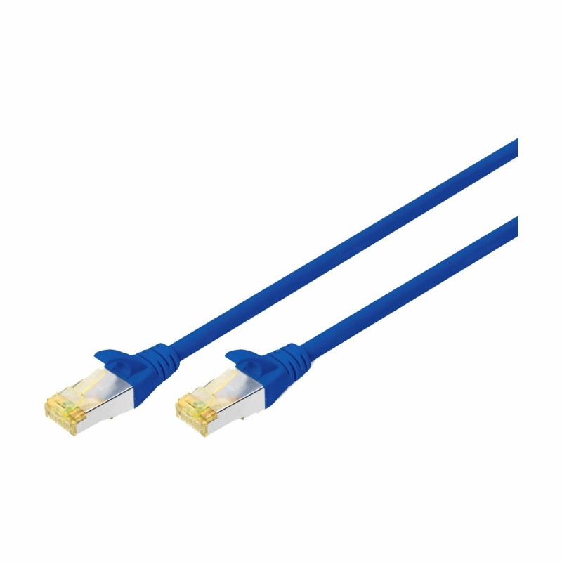 Mrežni kabel Digitus patch SFTP CAT.6A, 0,5m, moder, 9030396