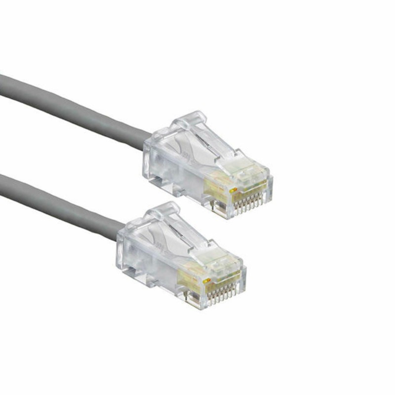 Mrežni kabel Leviton patch UTP CAT.6 1,5m siv 3,8mm HighFlex P24, 9030518