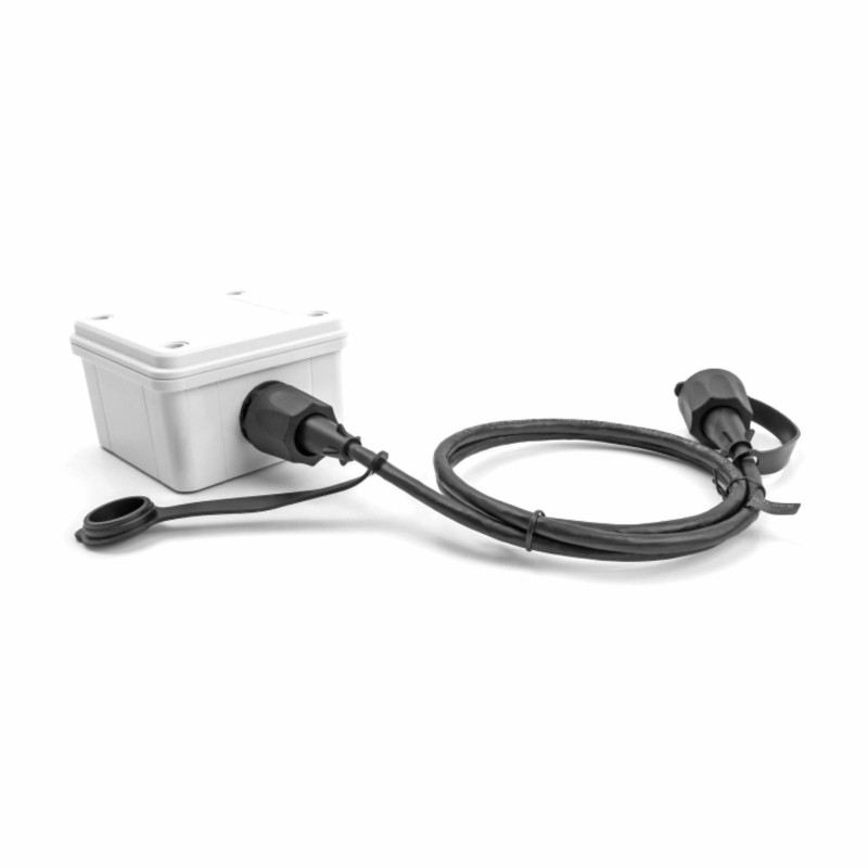 Mrežni kabel Delock patch STP CAT.6 3m vodoodporen priklop IP68 črn, 9030400