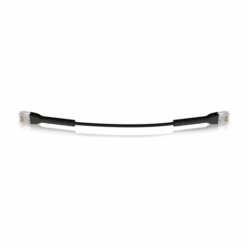 Mrežni kabel Ubiquiti patch UTP CAT.6, 0,10m, črn, upogljiv, 9030542