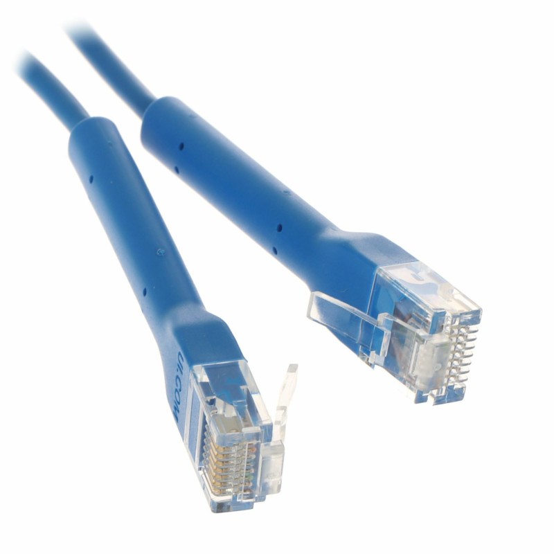 Mrežni kabel Ubiquiti patch UTP CAT.6, 0,10m, moder, upogljiv, 9030545