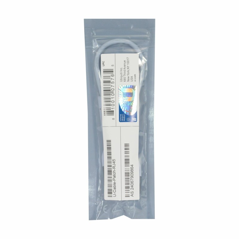 Mrežni kabel Ubiquiti patch UTP CAT.6, 0,10m, moder, upogljiv, 9030545
