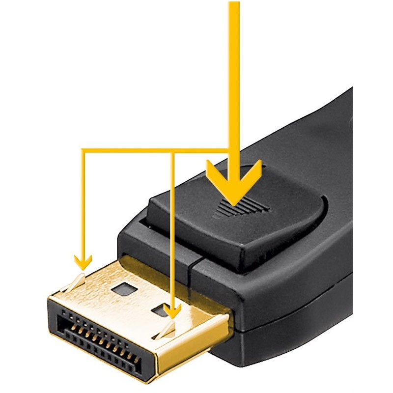 Kabel GOOBAY DisplayPort 2.0/2.1 (M/M), 1m