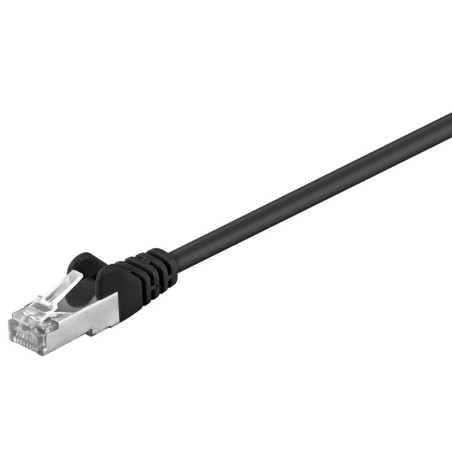 Mrežni kabel GOOBAY SF/UTP CAT 5e RJ45 Patch 5m, črni