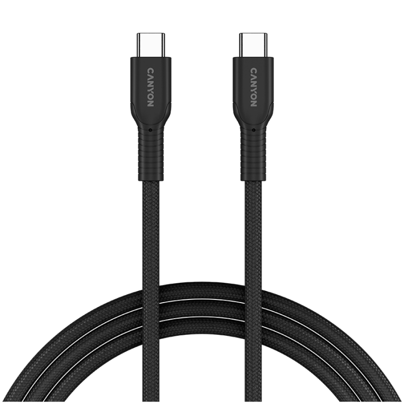 Kabel CANYON OnWire 60CL C-C 60W, 1m, črn