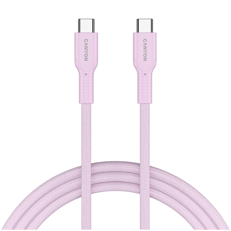 Kabel CANYON OnWire 60CL C-C 60W, 1m, roza