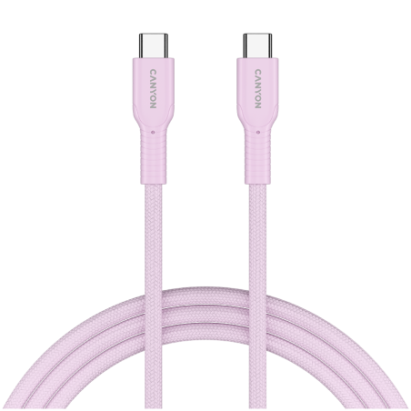 Kabel CANYON OnWire 60CL C-C 60W, 1m, roza
