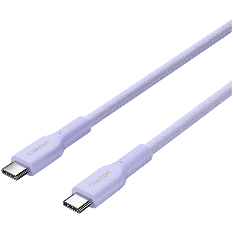 Kabel CANYON OnWire 60CL C-C 60W, 1m, vijoličen