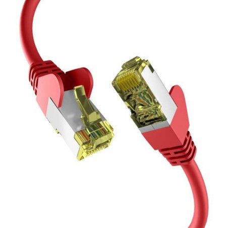 Mrežni kabel EFB patch SFTP CAT6A PIMF, 0,5 m, rdeč