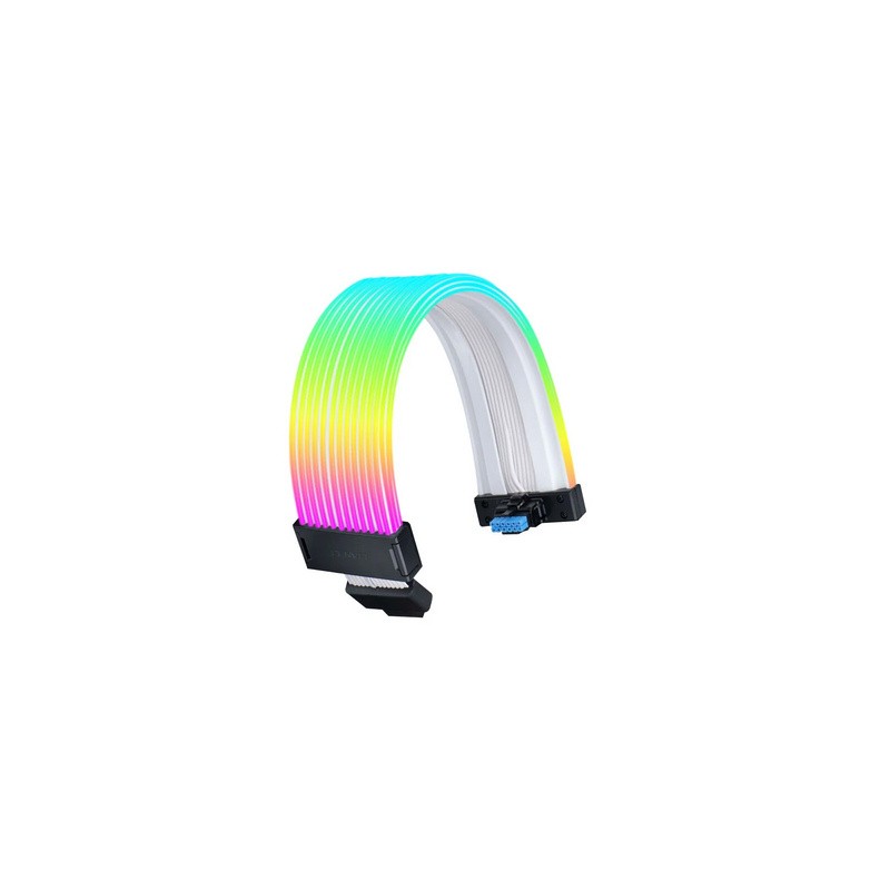 Kabel za grafično kartico Lian Li Strimer Wireless, 2x6-pin, širok, RGB