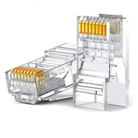 Mrežni konektor Ugreen RJ45 Cat6 (paket 10kosov)