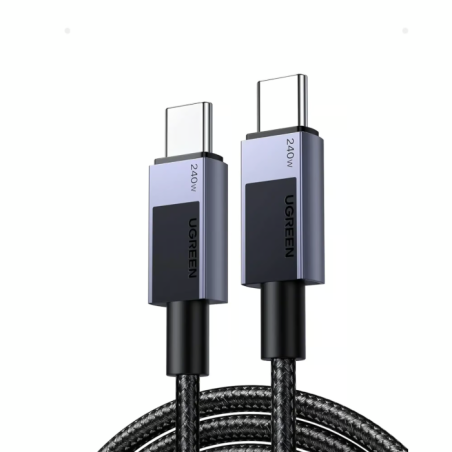 Polnilni kabel Ugreen USB-C na USB-C, 240W, 1m