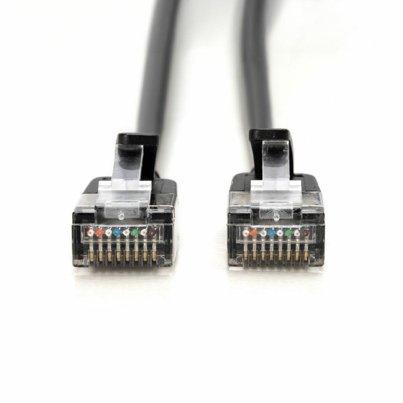 Mrežni kabel Digitus patch slim FTP CAT.6A, 0,5m, črn