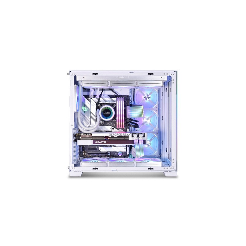 Kabel Lian Li Strimer Plus V2 Dual 8-Pin RGB, PCIe, za grafčno kartico, 30 cm