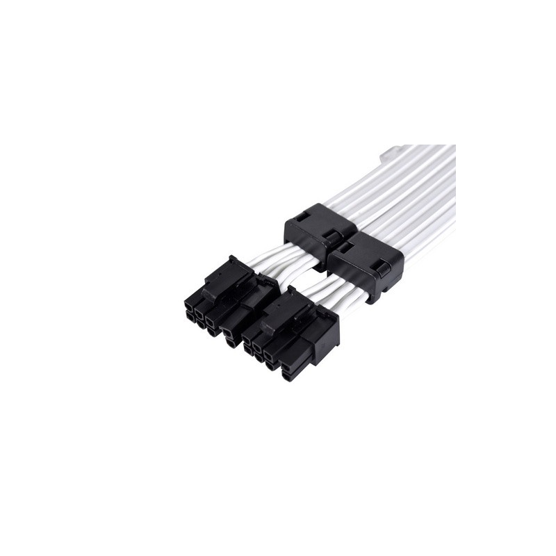 Kabel Lian Li Strimer Plus V2 Dual 8-Pin RGB, PCIe, za grafčno kartico, 30 cm