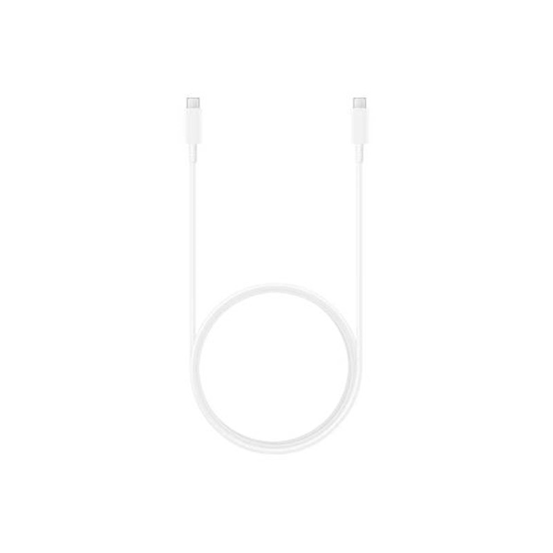 Kabel Samsung USB C-C, QC 5A, bel, 1.8m
