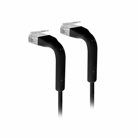 Mrežni kabel Ubiquiti UTP CAT.6, 0,30m, črn, upogljiv