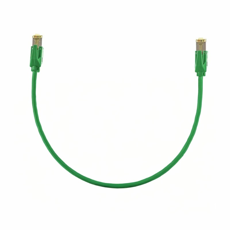 Mrežni kabel KELine SFTP CAT.6A, 0,25m, zelen
