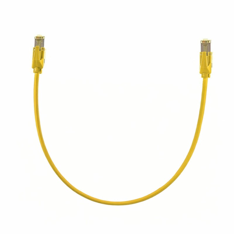 Mrežni kabel KELine SFTP CAT.6A, 0,25m, rumen