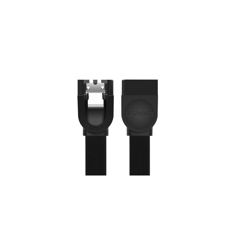 Kabel Ugreen SATA 3.0 z ravnim priključkom, 0.5m