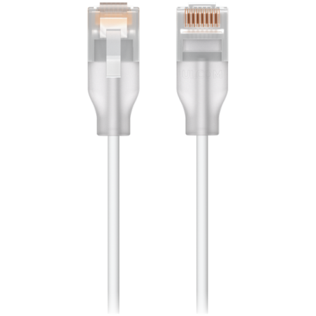Kabel Ubiquiti UACC-Cable-Patch-EL-0.15M-W-24, 2.5 GbE, PoE++, RJ45, 0,15m