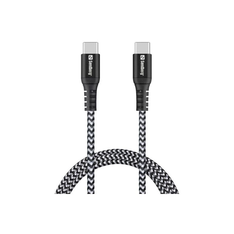 Kabel Sandberg Survivor USB-C, 100W, 1m
