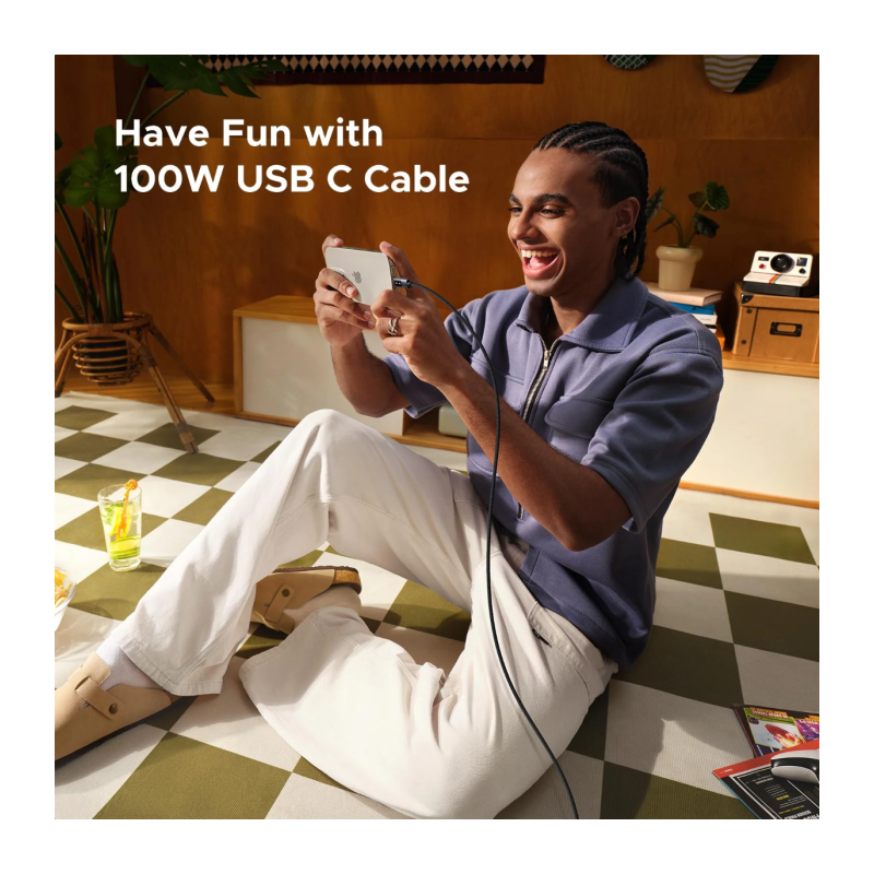 Kabel Ugreen Uno USB-C/C, 100W, 2m