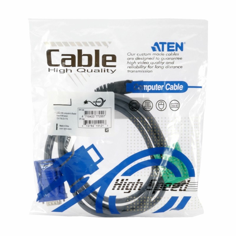 Set kablov ATEN 2L-5503UP VGA/USB 3m