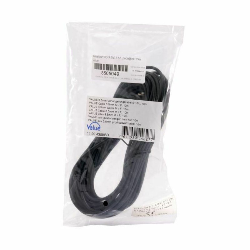 Kabel audio 3.5M-3.5Ž podaljšek 10m