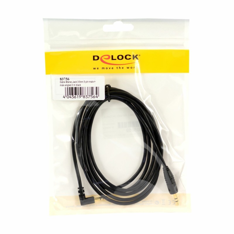 Kabel AVDIO 3.5M-3.5M 2m kotni Delock