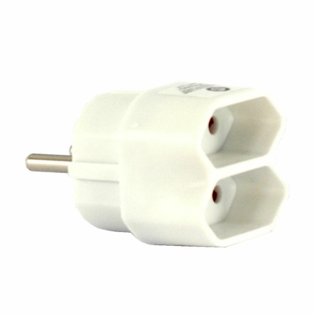 Razdelilec adapter 2x euro 220V Bachman