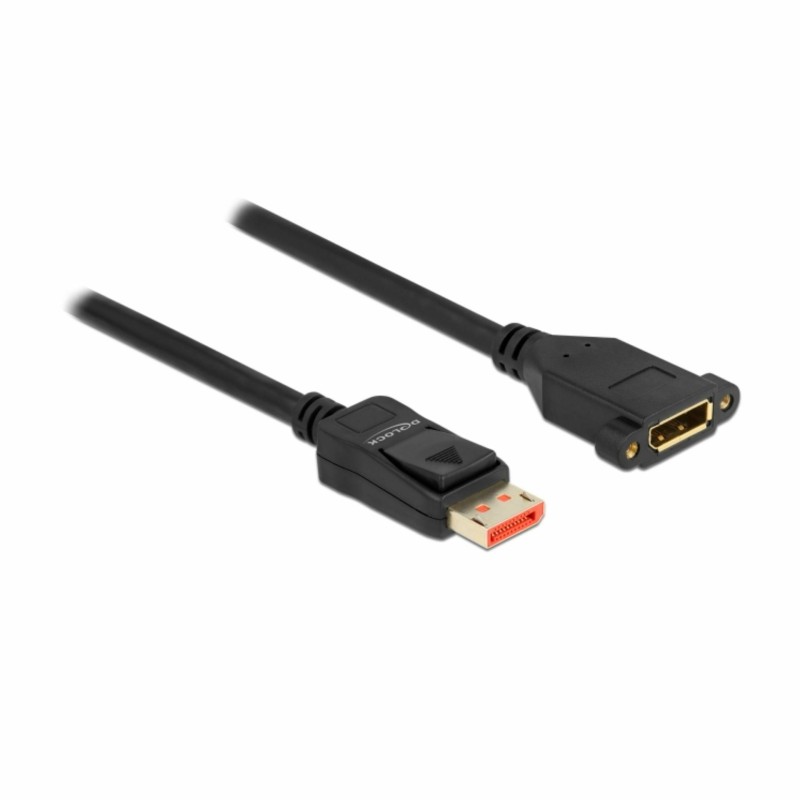 Podaljšek Delock vgradni DisplayPort 8K 60Hz, 1m