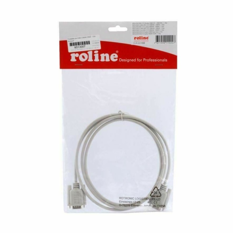 Podaljšek serijski DB9M-DB9Ž 1.8m Roline