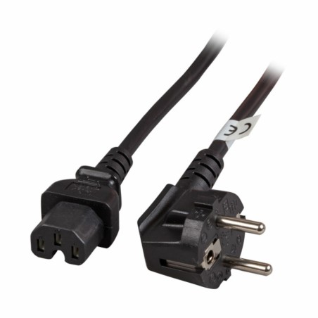 Napajalni kabel EFB 220V C15, 1.8m, črn
