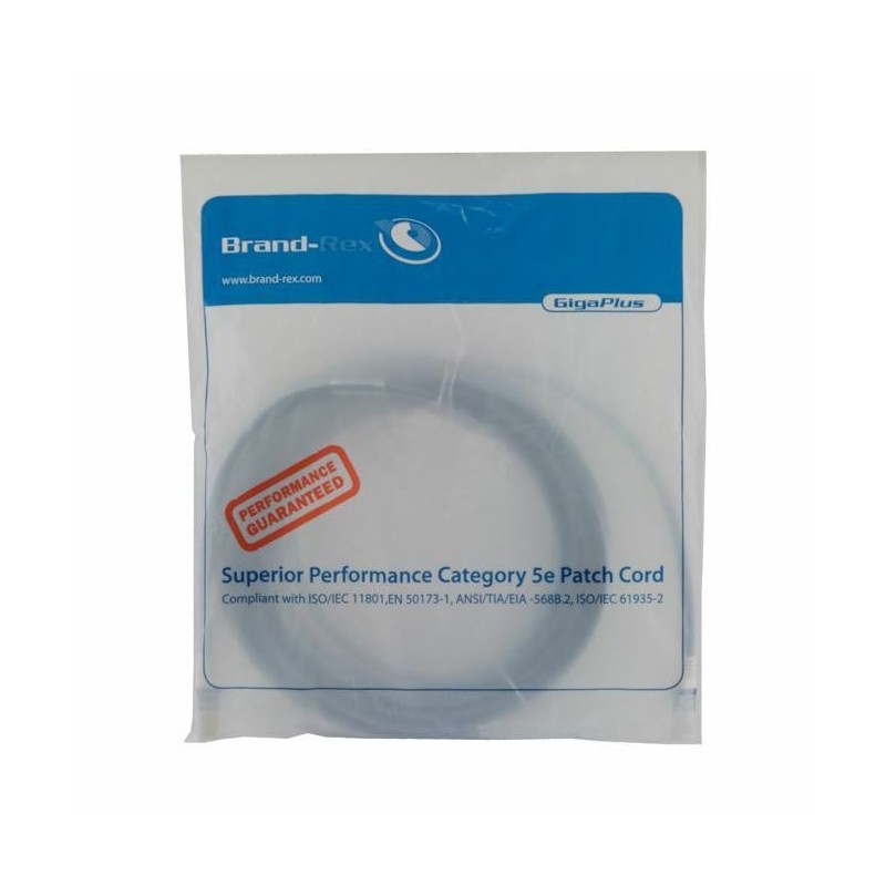 Kabel UTP CAT.5e patch 7m Leviton moder LSOH
