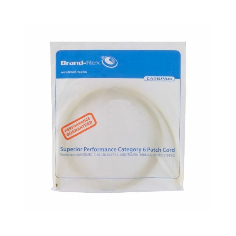 Kabel UTP CAT.5e patch 7m Leviton rumen LSOH