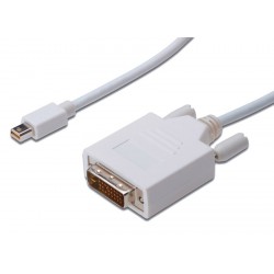 Kabel DisplayPort mini na DVI M/M 2m