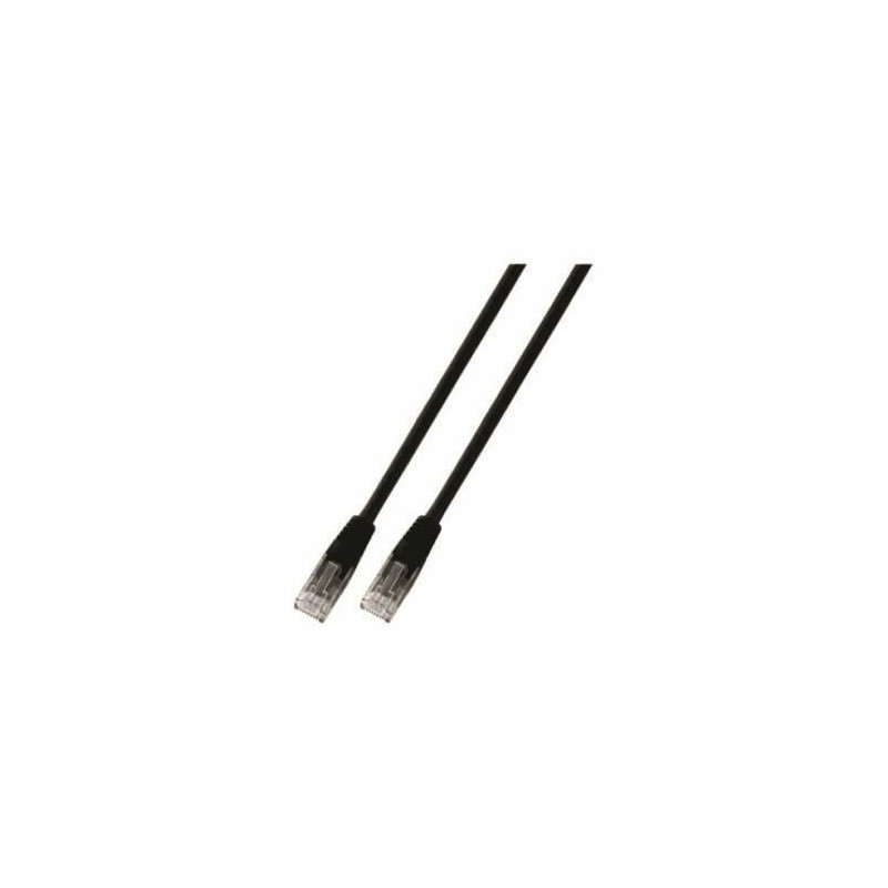 Kabel UTP CAT.6 patch 7,5m črn EFB