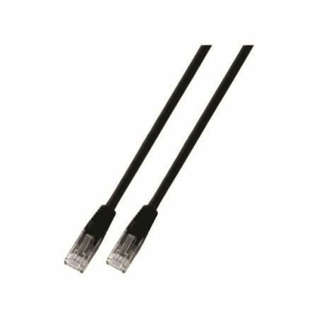 Kabel UTP CAT.6 patch 7,5m črn EFB