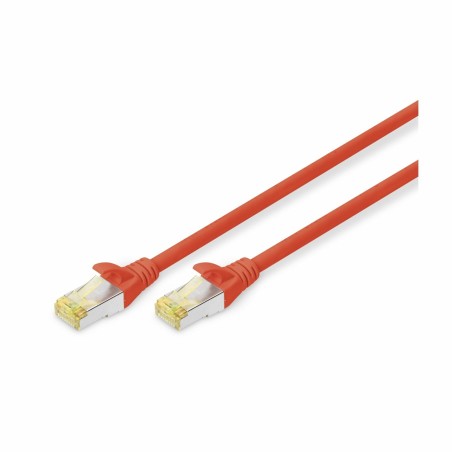 Kabel SFTP CAT.6A patch 1m rdeč Digitus LSOH