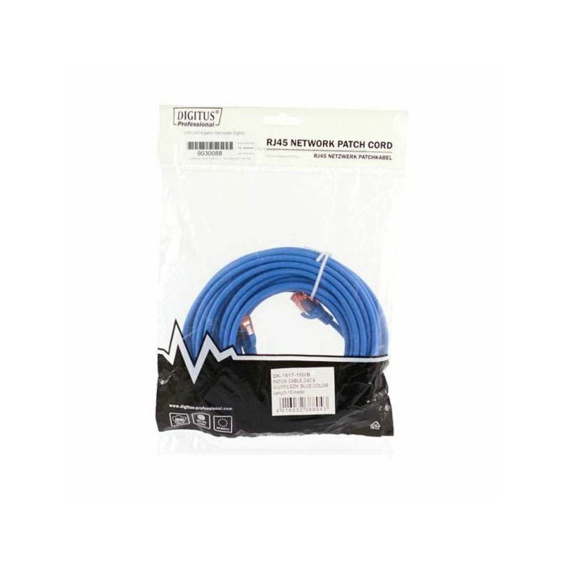 Kabel UTP CAT.6 patch 10m moder Digitus